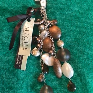 LAST ONE brand new amber purse charmer, key chain